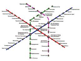 Схема строительства третьей линии метро Минска