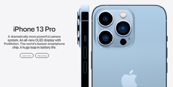Apple официально презентовала четыре версии iPhone 13 с тремя камерами