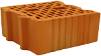 Блок керамический поризованный пустотелый (СТБ-1719-2007)