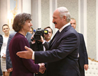 Встреча Лукашенко и Лоры Так