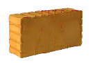 Кирпич керамический одинарный  полнотелый  рядовой (СТБ-1160-99)